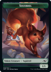 Squirrel // Treasure (013) Double-sided Token [Unfinity Tokens] | Gauntlet Hobbies - Angola