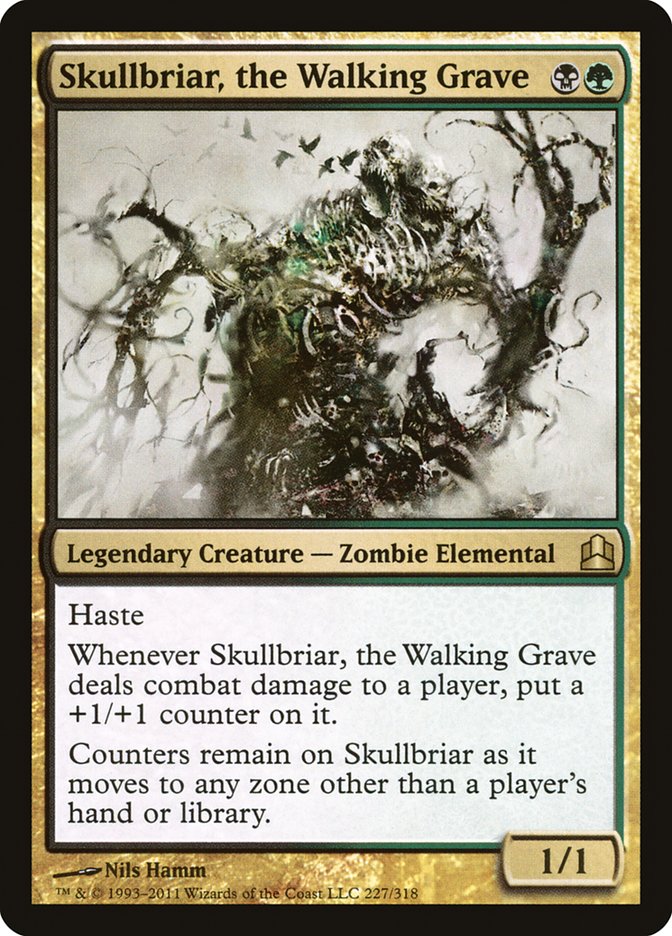 Skullbriar, the Walking Grave [Commander 2011] | Gauntlet Hobbies - Angola