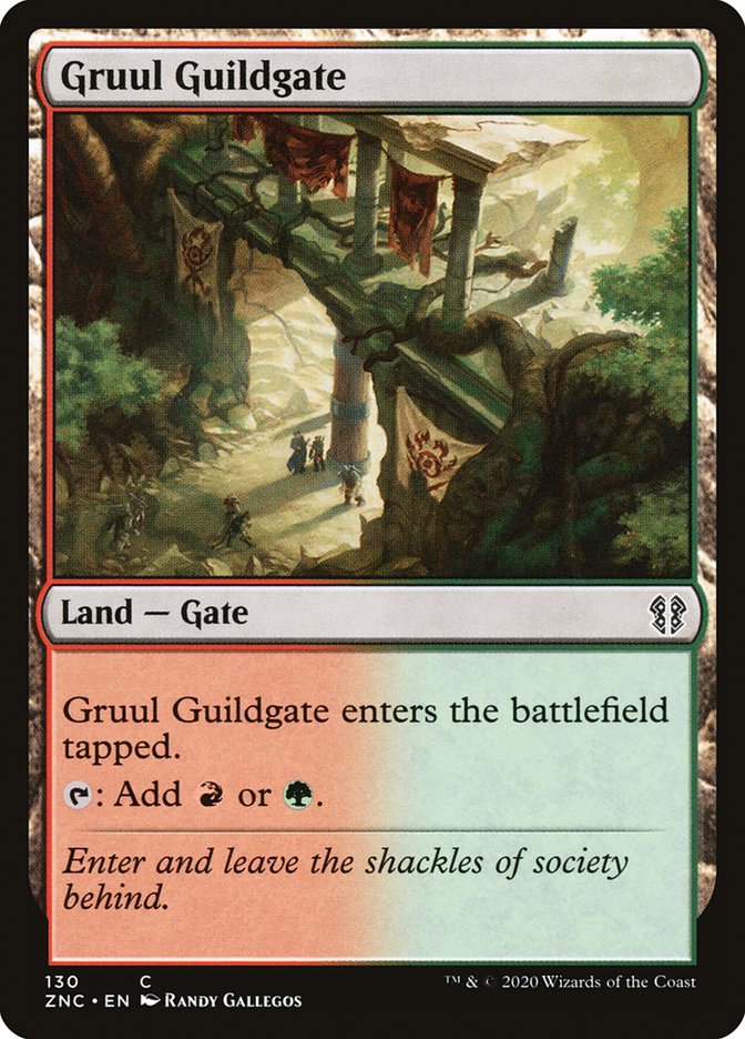 Gruul Guildgate [Zendikar Rising Commander] | Gauntlet Hobbies - Angola