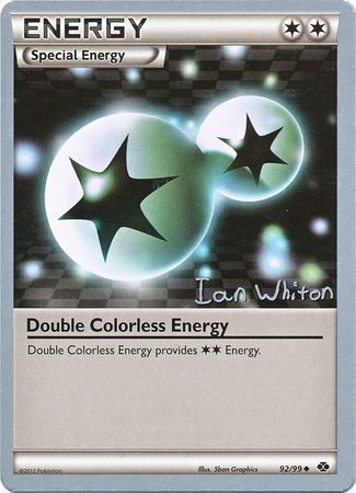 Double Colorless Energy (92/99) (American Gothic - Ian Whiton) [World Championships 2013] | Gauntlet Hobbies - Angola