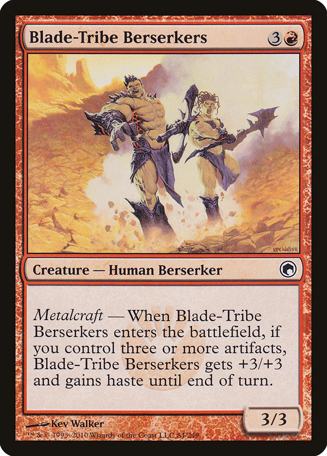 Blade-Tribe Berserkers [Scars of Mirrodin] | Gauntlet Hobbies - Angola