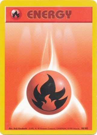 Fire Energy (98/102) [Base Set Unlimited] | Gauntlet Hobbies - Angola