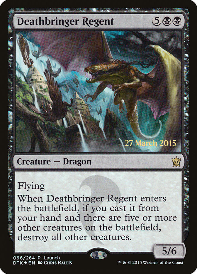 Deathbringer Regent (Launch) [Dragons of Tarkir Prerelease Promos] | Gauntlet Hobbies - Angola