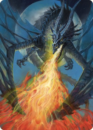 Balefire Dragon Art Card [Commander Masters Art Series] | Gauntlet Hobbies - Angola
