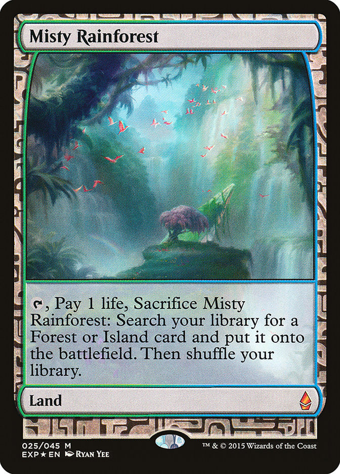 Misty Rainforest [Zendikar Expeditions] | Gauntlet Hobbies - Angola