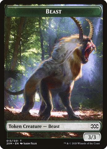 Beast Token [Double Masters Tokens]