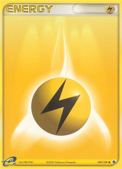 Lightning Energy (109/109) [EX: Ruby & Sapphire] | Gauntlet Hobbies - Angola