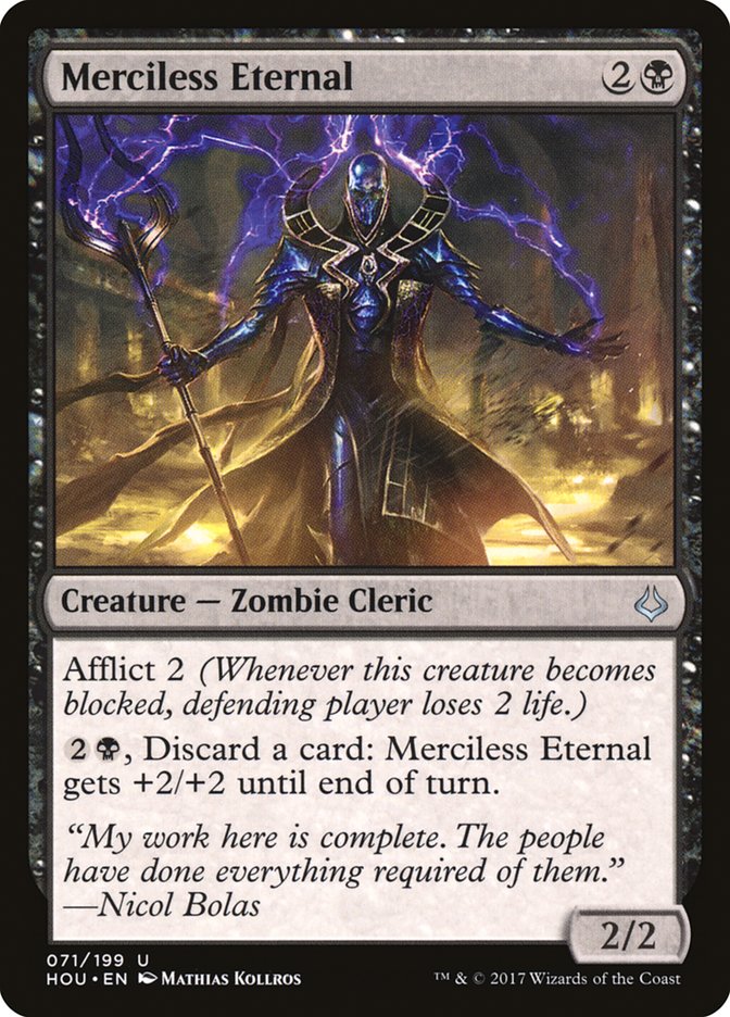 mtg hour of devastation all cards Merciless Eternal [Hour of Devastation]