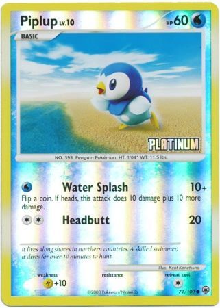 Piplup (71/100) [Burger King Promos: 2009 Collection] | Gauntlet Hobbies - Angola