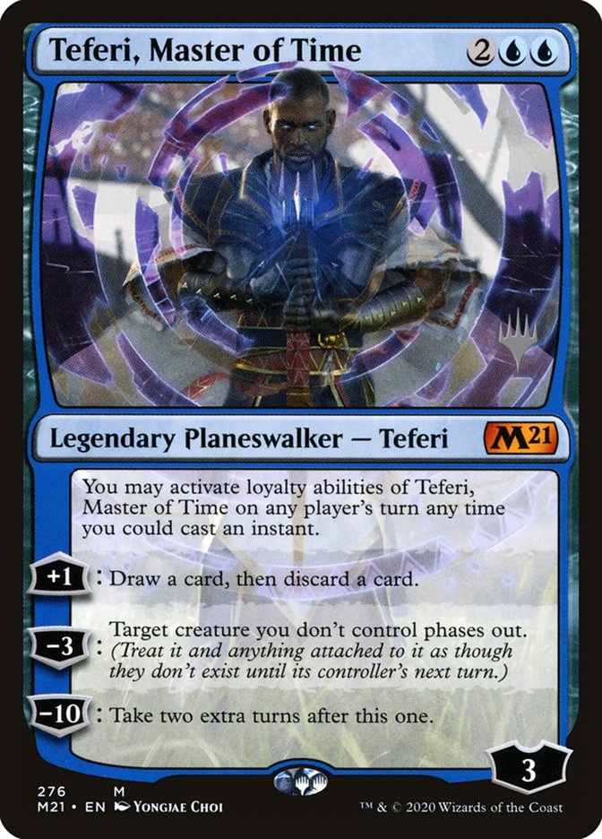 Teferi, Master of Time (Promo Pack) (276) [Core Set 2021 Promos] | Gauntlet Hobbies - Angola