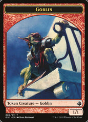 Weird // Goblin Double-sided Token [Guilds of Ravnica Guild Kit Tokens] | Gauntlet Hobbies - Angola