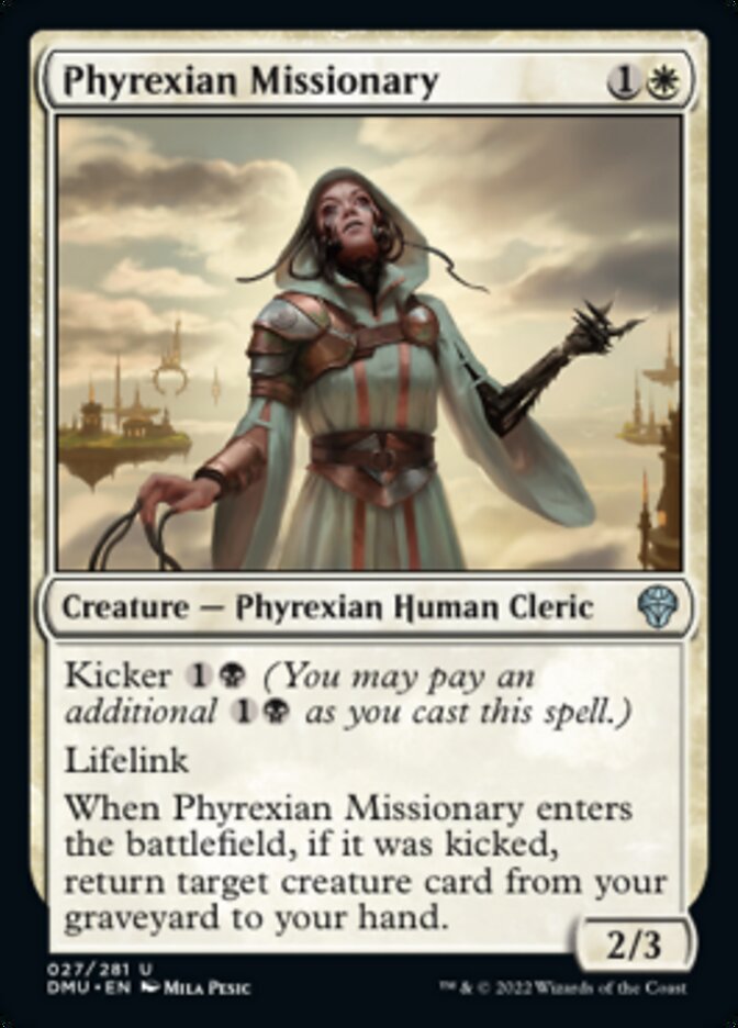 Phyrexian Missionary [Dominaria United] | Gauntlet Hobbies - Angola
