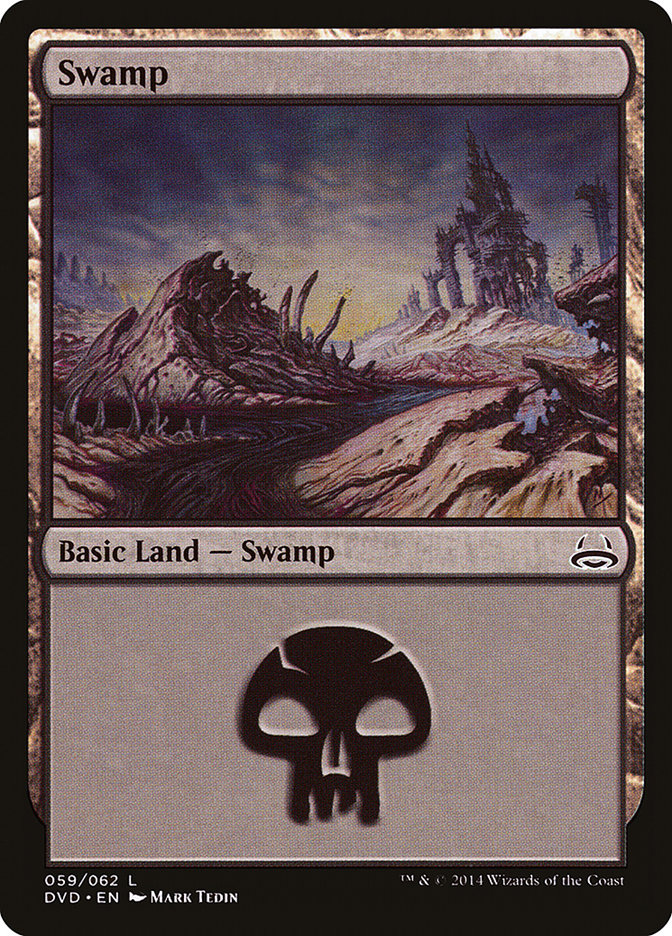 Swamp (59) (Divine vs. Demonic) [Duel Decks Anthology] | Gauntlet Hobbies - Angola