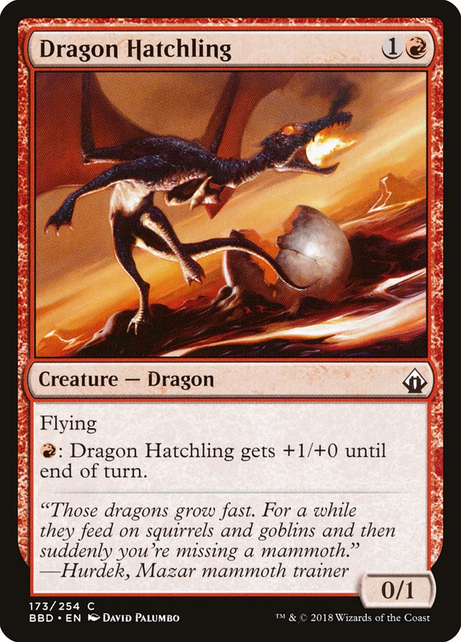 Dragon Hatchling [Battlebond] | Gauntlet Hobbies - Angola