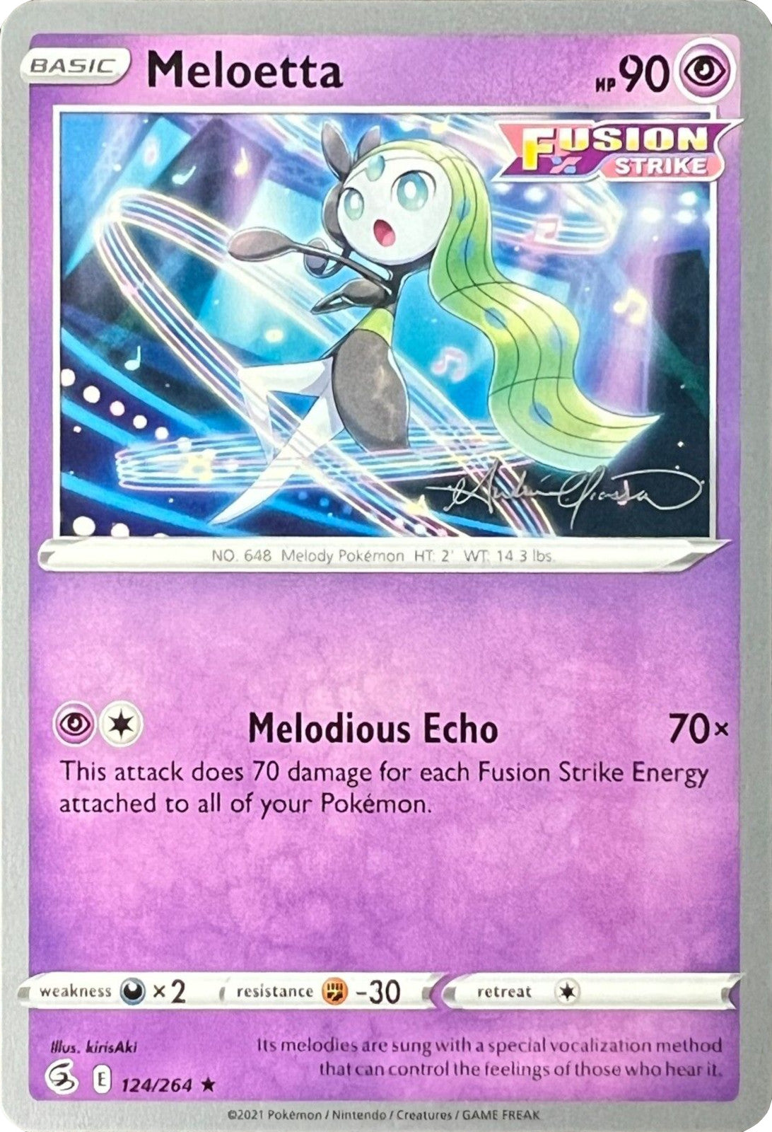 Meloetta (124/264) (The Shape of Mew - Andre Chiasson) [World Championships 2022] | Gauntlet Hobbies - Angola