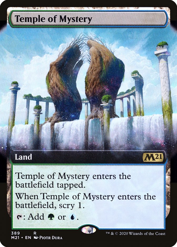 Temple of Mystery (Extended) [Core Set 2021] | Gauntlet Hobbies - Angola