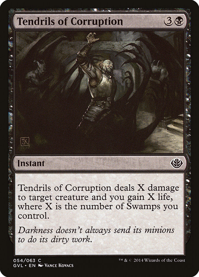 Tendrils of Corruption (Garruk vs. Liliana) [Duel Decks Anthology] | Gauntlet Hobbies - Angola