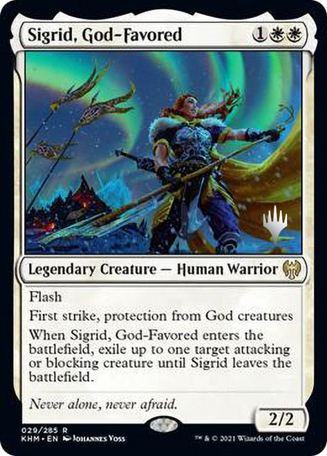 Sigrid, God-Favored (Promo Pack) [Kaldheim Promos]