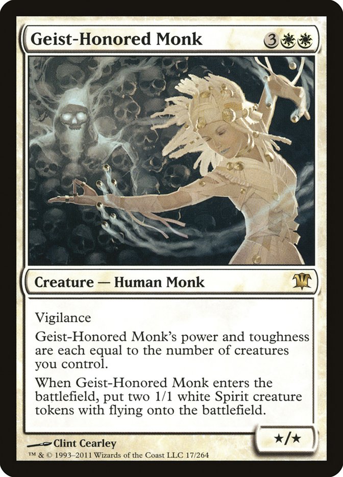 Geist-Honored Monk [Innistrad] | Gauntlet Hobbies - Angola