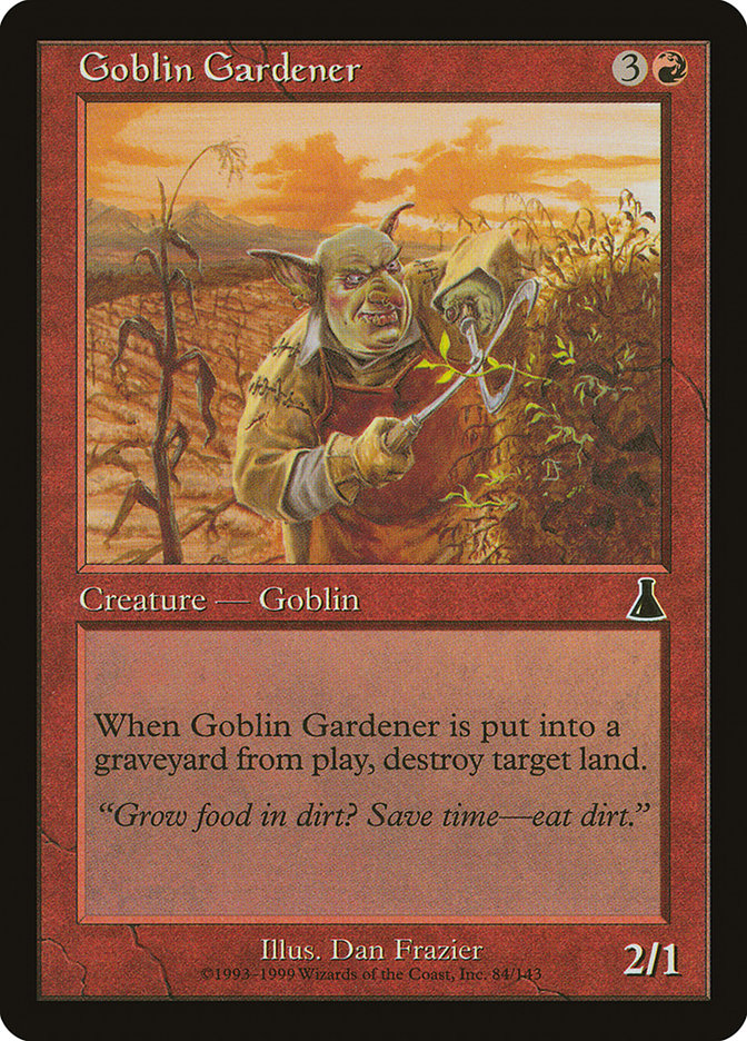 Goblin Gardener [Urza's Destiny] | Gauntlet Hobbies - Angola