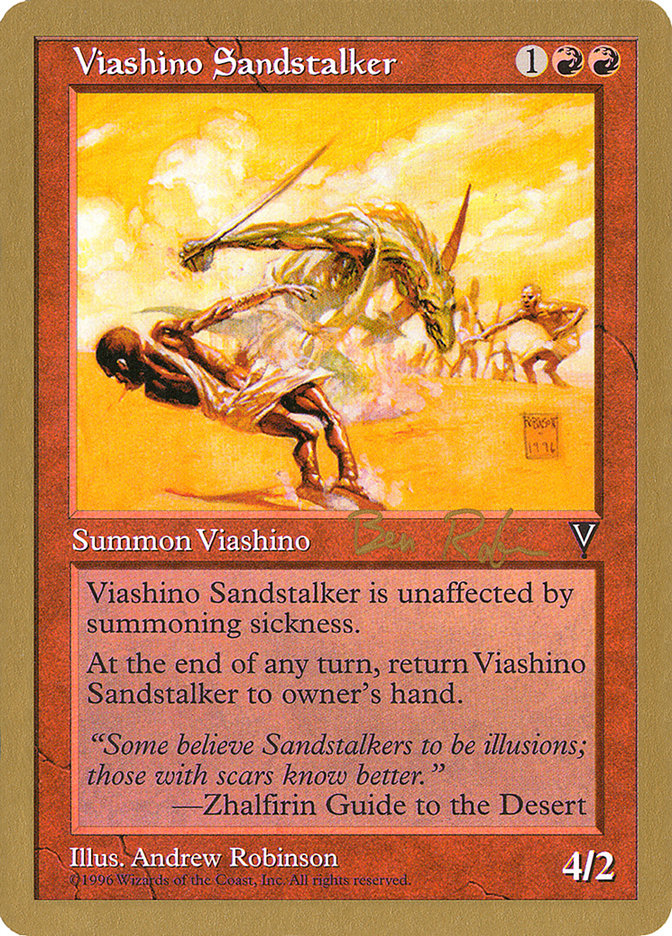Viashino Sandstalker (Ben Rubin) [World Championship Decks 1998] | Gauntlet Hobbies - Angola
