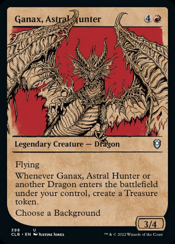 Ganax, Astral Hunter (Showcase) [Commander Legends: Battle for Baldur's Gate] | Gauntlet Hobbies - Angola