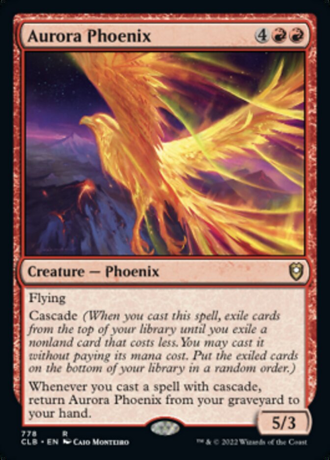 Aurora Phoenix [Commander Legends: Battle for Baldur's Gate] | Gauntlet Hobbies - Angola