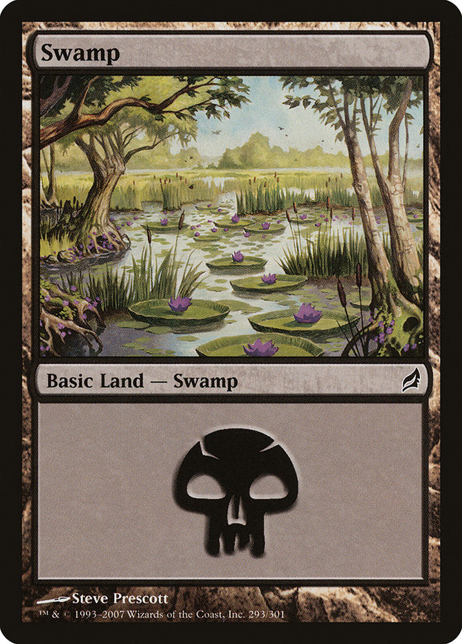 Swamp (293) [Lorwyn] | Gauntlet Hobbies - Angola