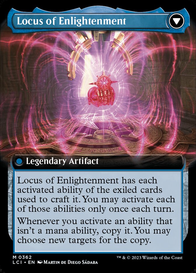 The Enigma Jewel // Locus of Enlightenment (Extended Art) [The Lost Caverns of Ixalan] | Gauntlet Hobbies - Angola