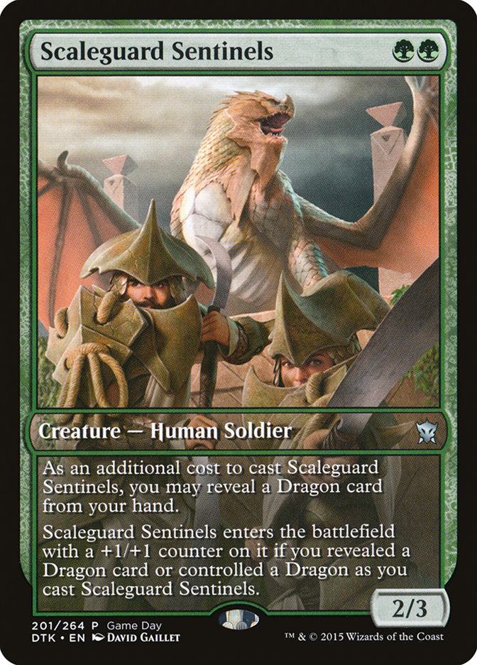 Scaleguard Sentinels (Game Day) [Dragons of Tarkir Promos] | Gauntlet Hobbies - Angola