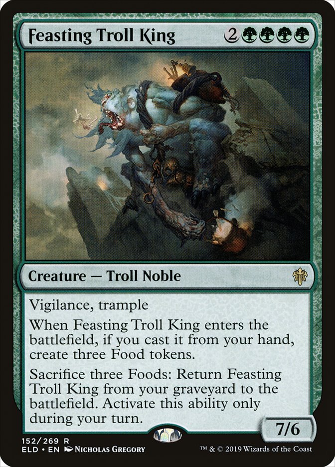 Feasting Troll King [Throne of Eldraine] | Gauntlet Hobbies - Angola