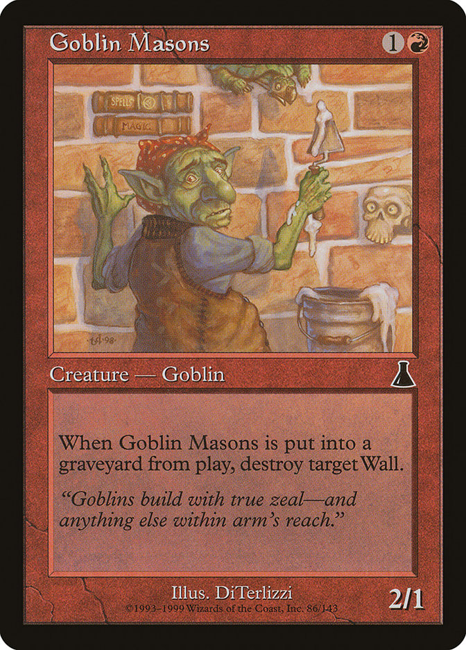 Goblin Masons [Urza's Destiny] | Gauntlet Hobbies - Angola
