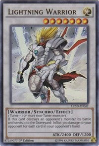 Lightning Warrior [Legendary Collection 5D's] [LC5D-EN042] | Gauntlet Hobbies - Angola