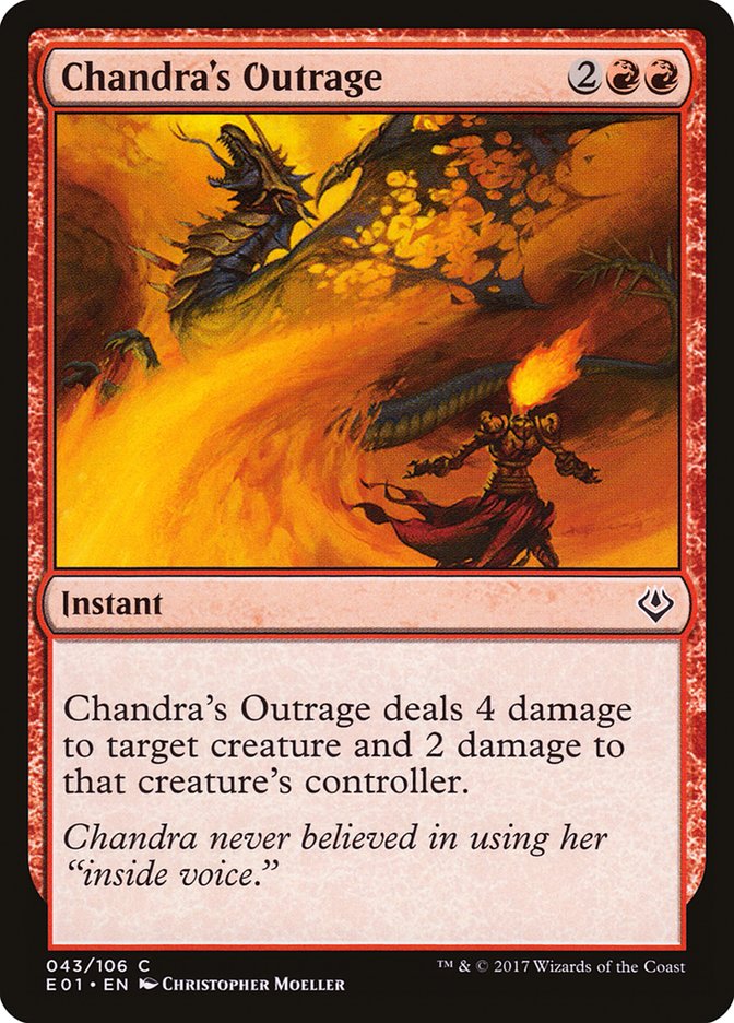 Chandra's Outrage [Archenemy: Nicol Bolas] | Gauntlet Hobbies - Angola