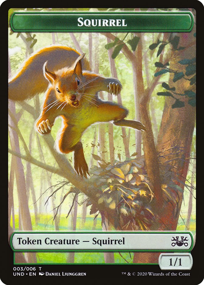 Beeble // Squirrel Double-sided Token [Unsanctioned Tokens] | Gauntlet Hobbies - Angola