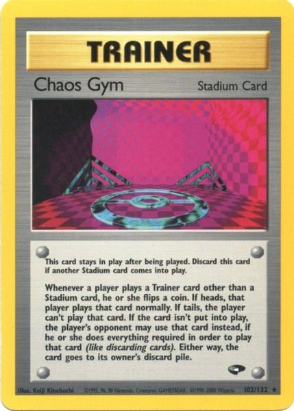Chaos Gym (102/132) [Gym Challenge Unlimited] | Gauntlet Hobbies - Angola