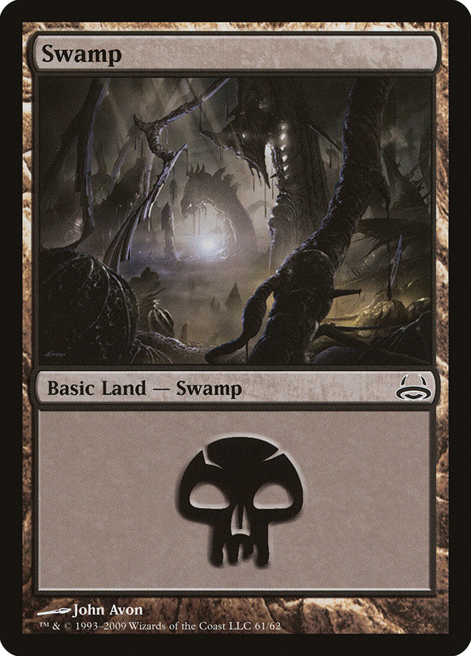 Swamp (61) [Duel Decks: Divine vs. Demonic] | Gauntlet Hobbies - Angola
