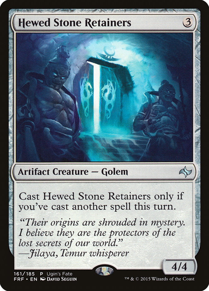 Hewed Stone Retainers [Ugin's Fate] | Gauntlet Hobbies - Angola