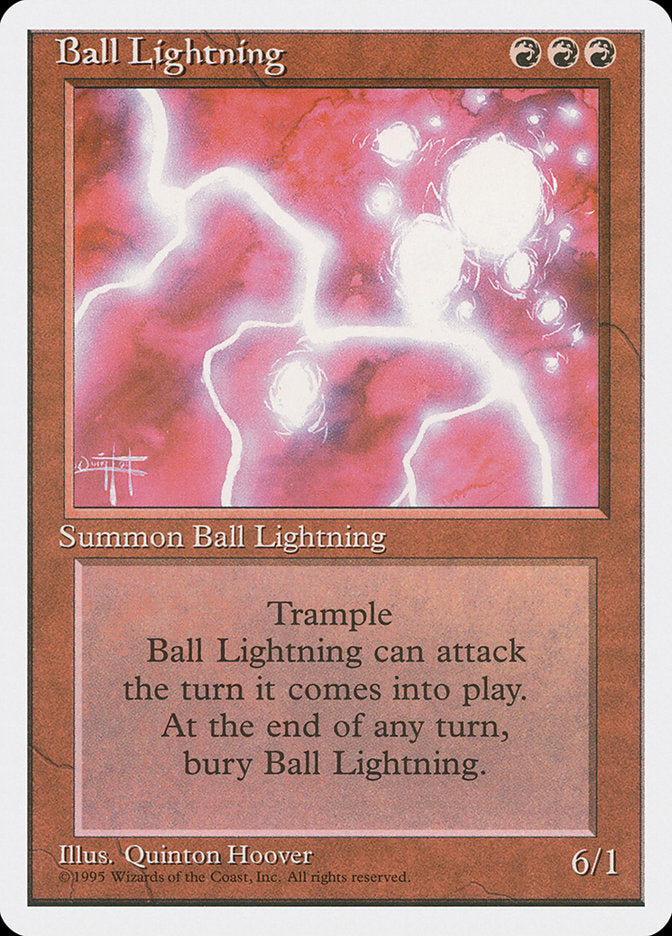 Ball Lightning [Fourth Edition] | Gauntlet Hobbies - Angola