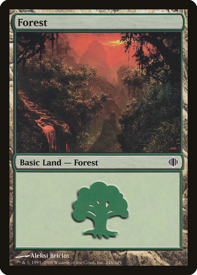 Forest (246) [Shards of Alara] | Gauntlet Hobbies - Angola