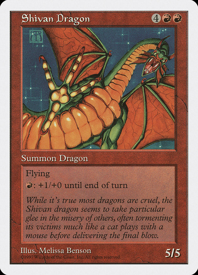 Shivan Dragon [Fifth Edition] | Gauntlet Hobbies - Angola