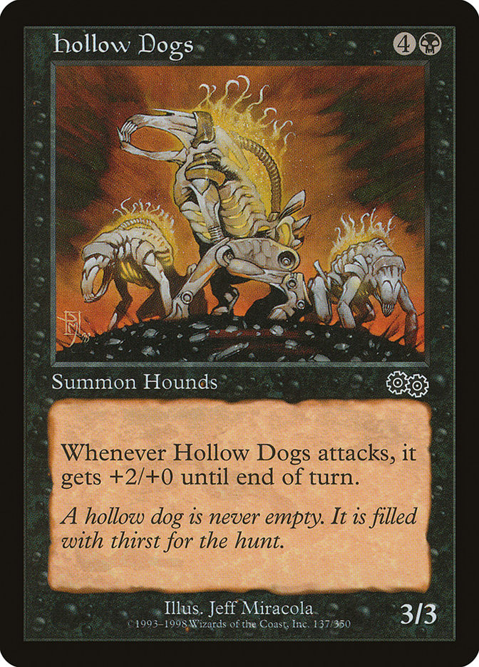 Hollow Dogs [Urza's Saga] | Gauntlet Hobbies - Angola