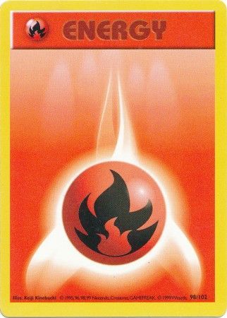 Fire Energy (98/102) [Base Set Shadowless Unlimited] | Gauntlet Hobbies - Angola