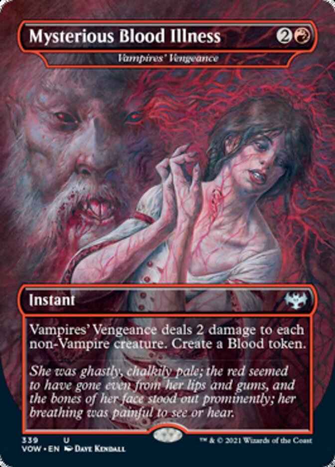 Vampires' Vengeance - Mysterious Blood Illness [Innistrad: Crimson Vow] | Gauntlet Hobbies - Angola