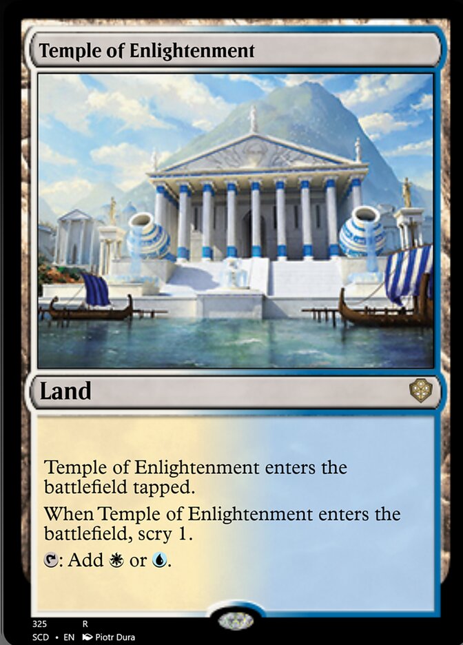 Temple of Enlightenment [Starter Commander Decks] | Gauntlet Hobbies - Angola