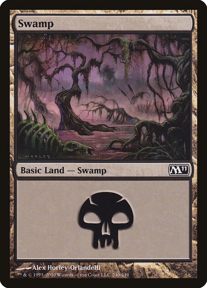 Swamp (240) [Magic 2011] | Gauntlet Hobbies - Angola