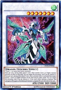 Clear Wing Synchro Dragon [Crossed Souls] [CROS-EN046] | Gauntlet Hobbies - Angola