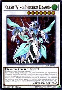 Clear Wing Synchro Dragon (UTR) [Crossed Souls] [CROS-EN046] | Gauntlet Hobbies - Angola