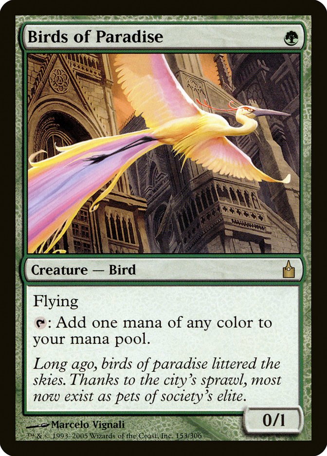 Birds of Paradise [Ravnica: City of Guilds] | Gauntlet Hobbies - Angola