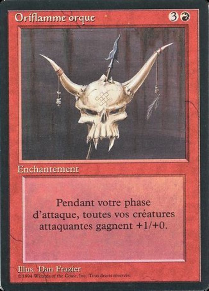 Orcish Oriflamme [Foreign Black Border]